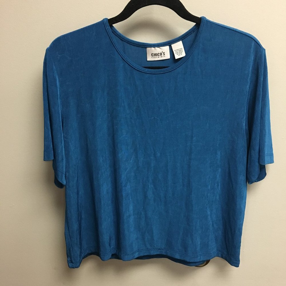 Chico's Travelers Ladies Top - Size 3